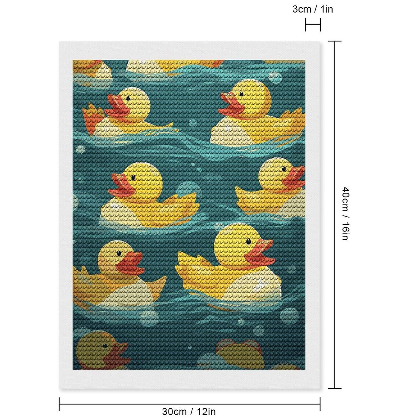 Amazon.com: BVNMT Diamond Painting Kits Rubber Ducks DIY Paint