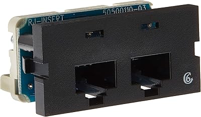 Ortronics S22600-00 OR- - 2-Port Clarity 6 Series II Category 6 Module, Black