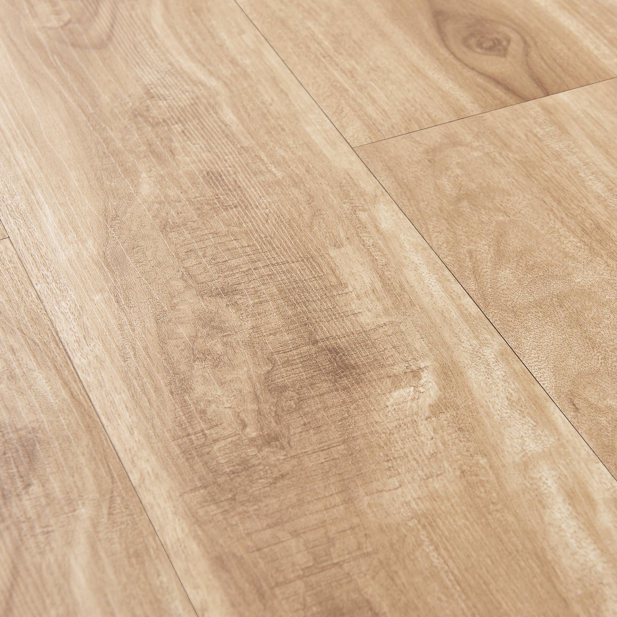 neu.holz Vinylboden Vanola Laminat Selbstklebend rutschfest Antiallergen Bodenbelag PVC-Platten 3,92 m² Natural Siberian Oak