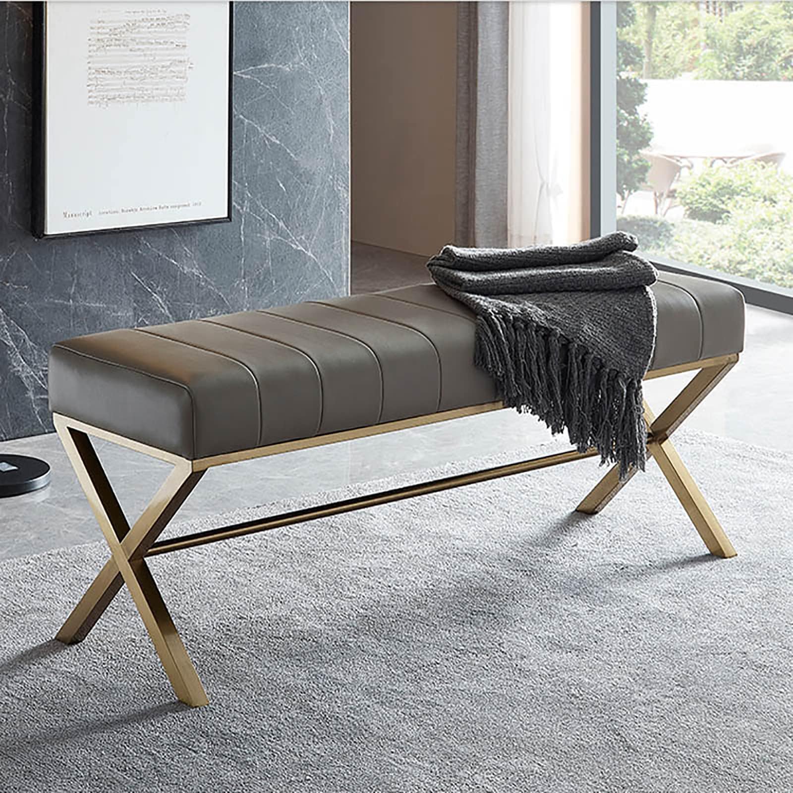 Ottoman pour salon résolvant le manque d'assises confortables