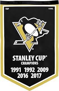 NHL Pittsburgh Penguins Victory Banner, 12 x 18-inches