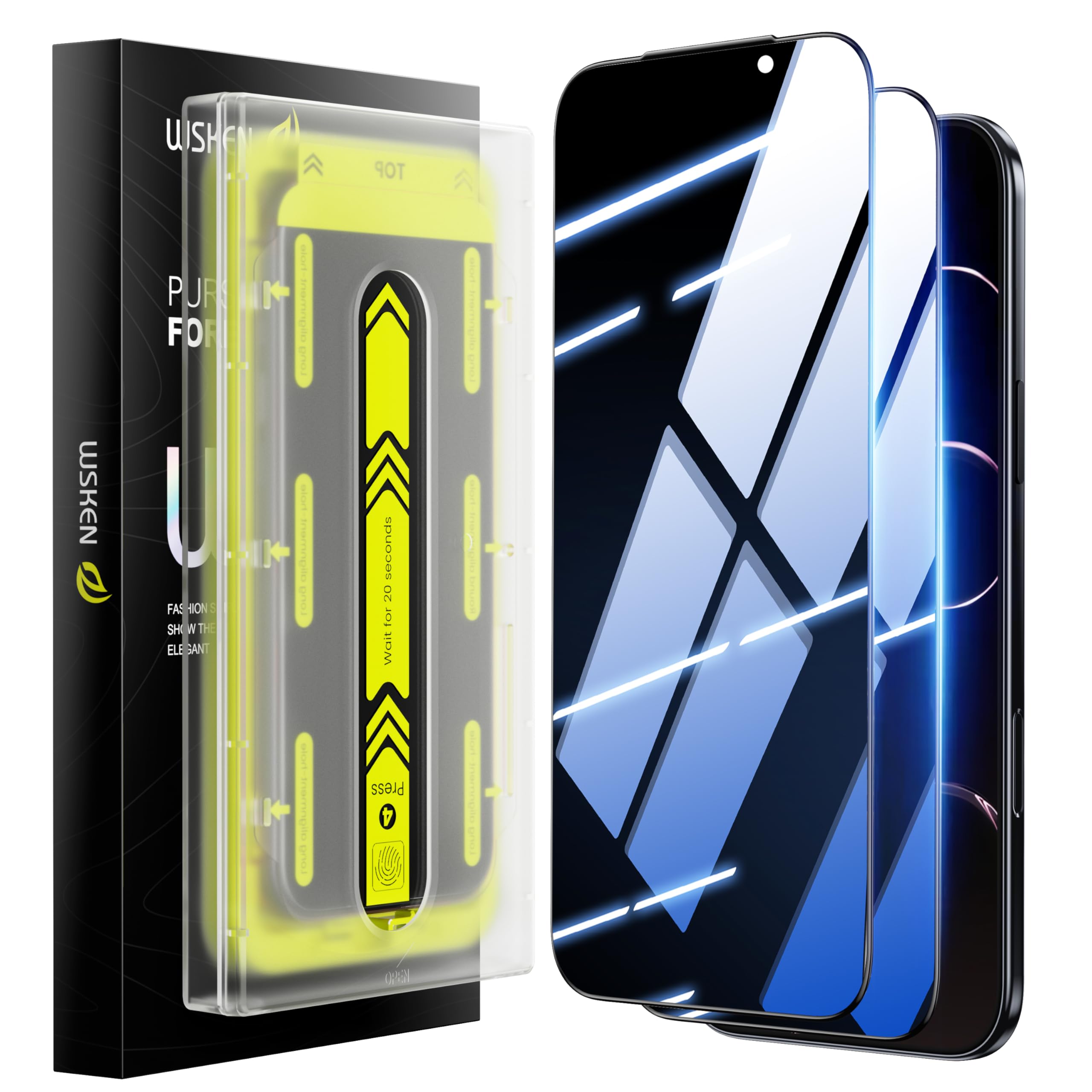 Protection D'écran Verre Trempé Pour IPhone 17 Air – Anti-espion 24°, Installation Sans Poussière, 9H, Anti-traces - 11