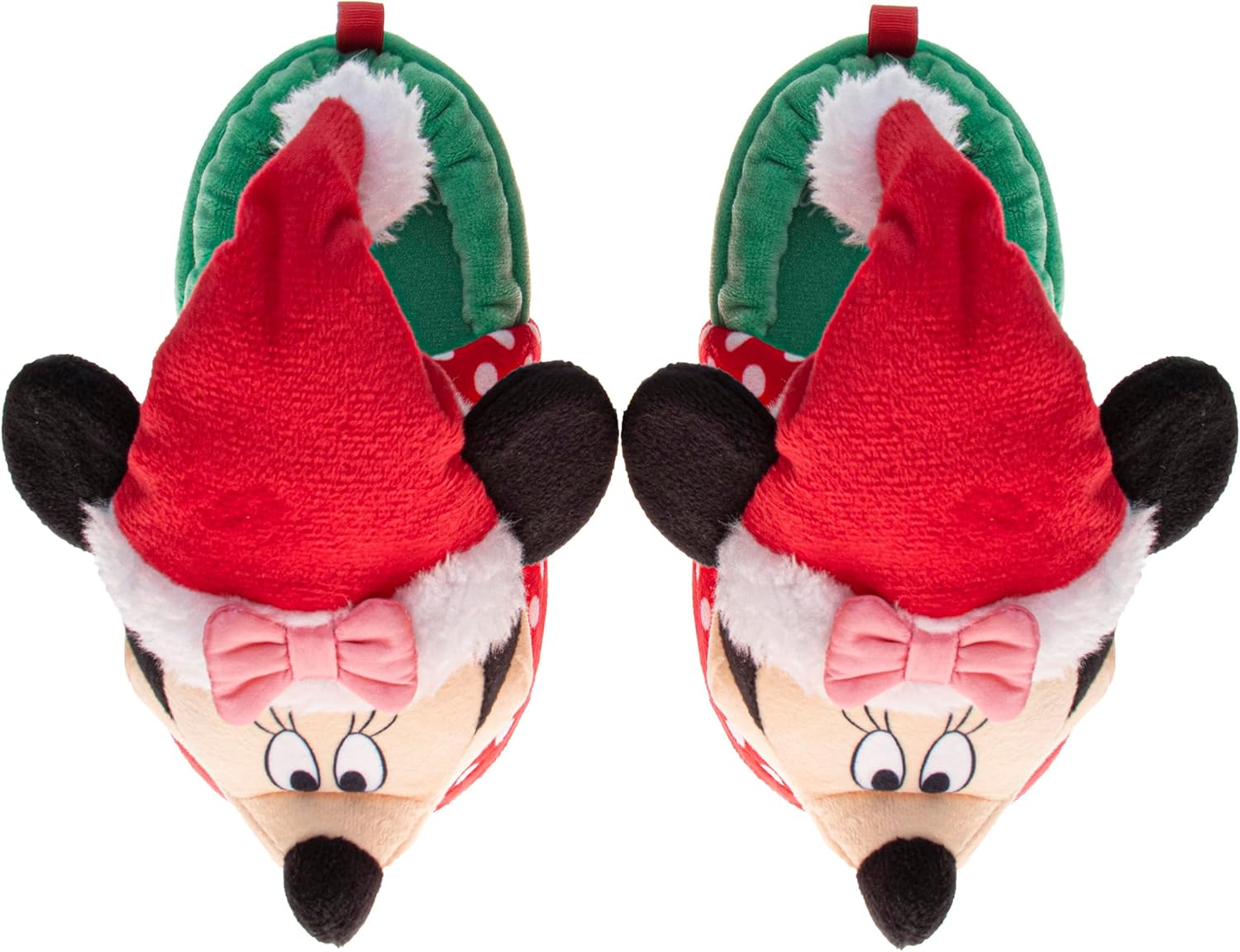 Josmo Sonic Stitch Minnie Mouse Paw Patrol Cars Christmas Slippers for Girls and Boys Holiday Winter Santa Hat House Shoes (Sizes: 5-10 Toddlers / 11-12 Little Kids) - Image 4