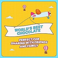 Vista 5 de Feastables Barra de chocolate con leche de almendras tamaño King, 2.1 oz (60 g), 10