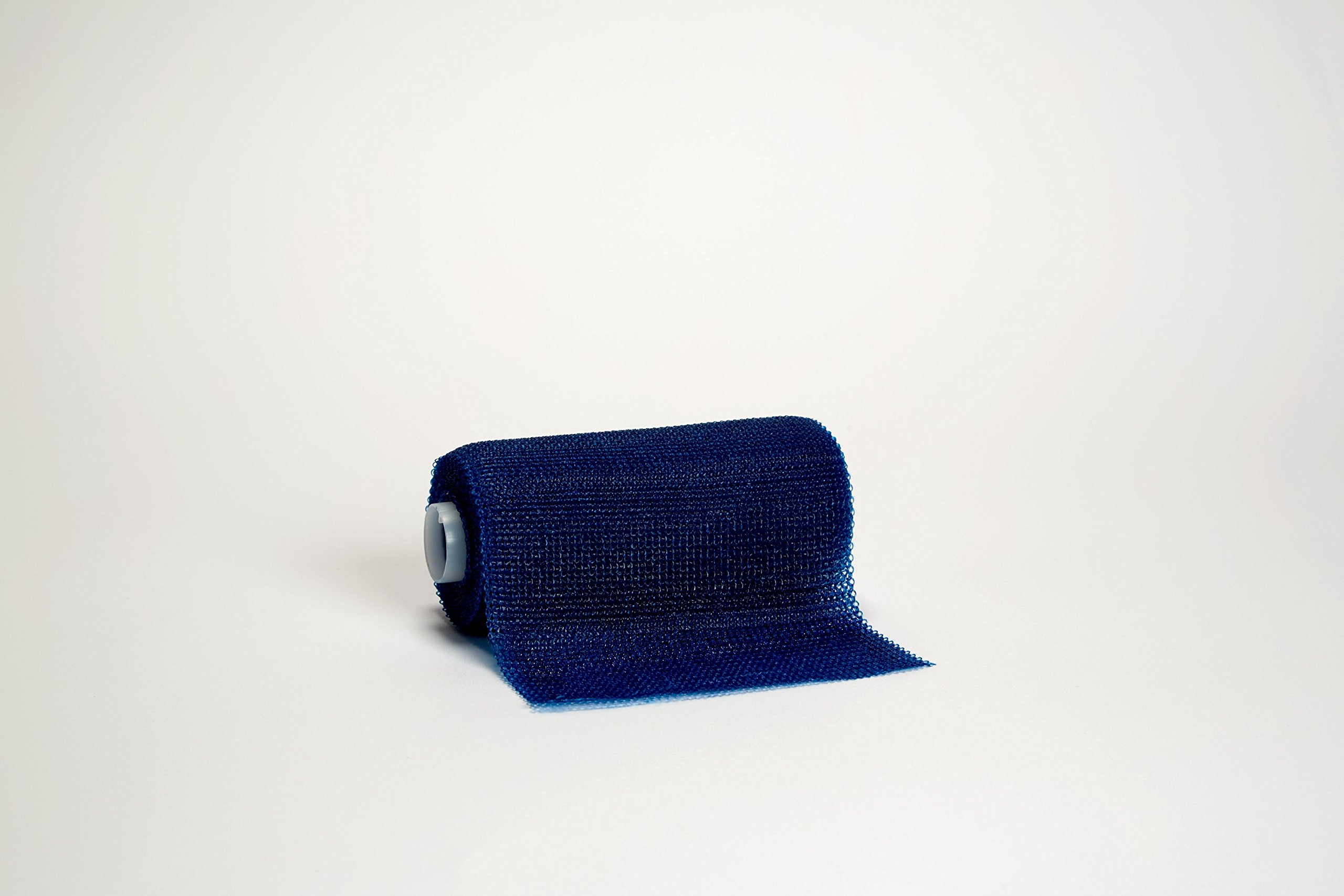 3M - Scotchcast Plus Casting Tape, bandage en fibre de verre activée par l'eau, léger, résistant, respirant, couleur bleue, taille 10 cm x 3,65 m, lot de 10 unités.