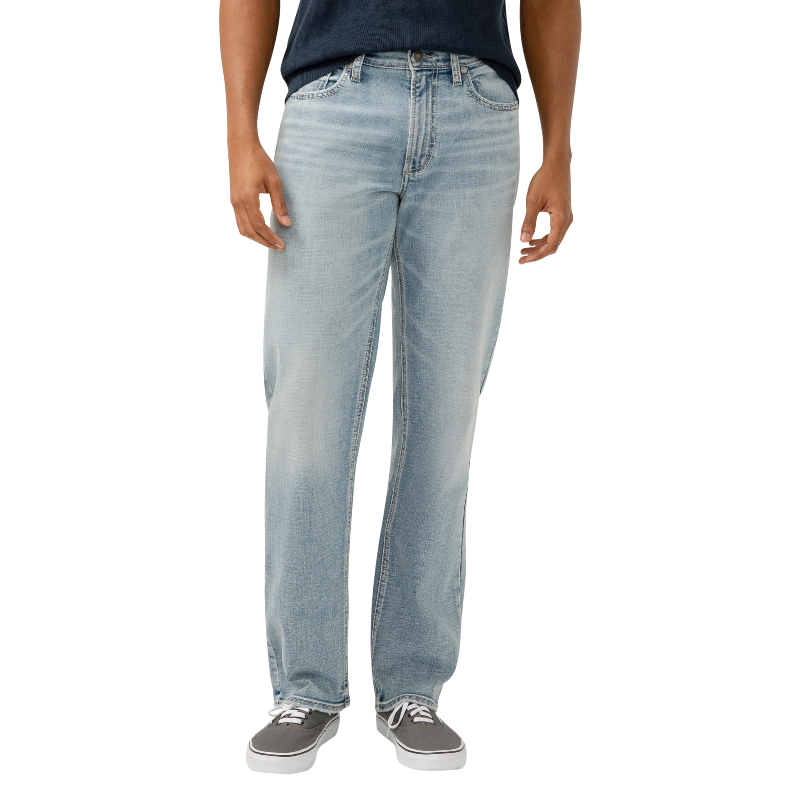 Silver Jeans Co. Men's Grayson Classic Fit Straight Leg