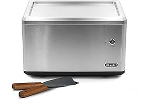 Enjoy Instant Rolled Ice Cream with Whynter ICR-300SS 0.5-Quart Stainless Steel Cold...