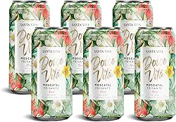 Vinho Rose Frisante Santa Vita Moscatel Lata 269ml (6 unidades)