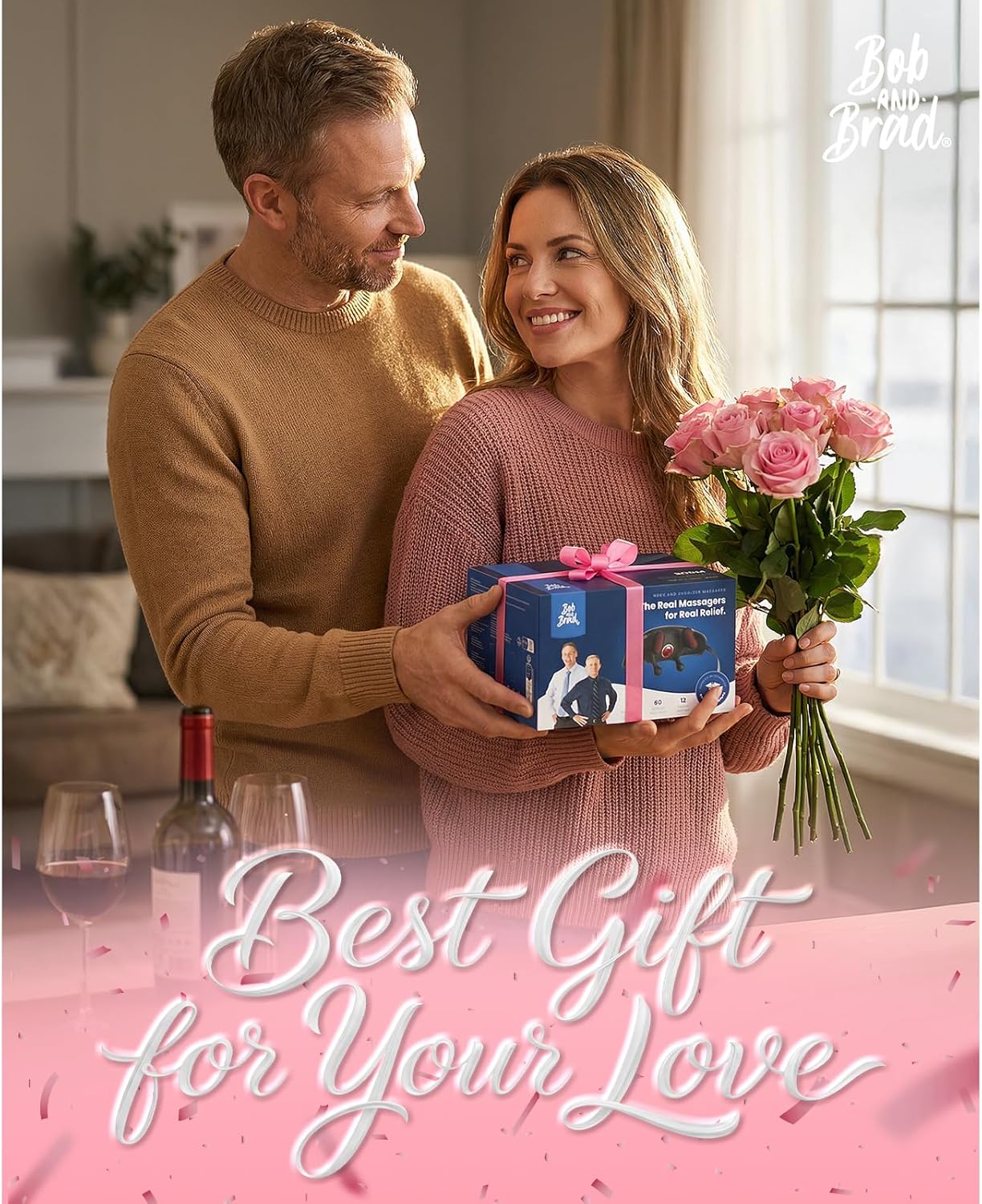 BOB AND BRAD iNeck Pro Cordless 4D Shiatsu Neck Massager with Heat for Pain Relief, FSA Eligible HSA Deep Tissue Kneading for Neck, Shoulder & Back, 190 Min Long Battery Life, for Office, Travel Gifts - Image 5