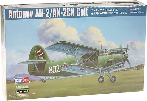 Hobby Boss Antonov AN-2/AN-2CX Colt Kit de construcción de modelo de avión