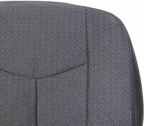 Miniatura 9 de NLQR Funda de repuesto para asiento delantero del lado del conductor, color gris oscuro y cojín de espuma inferior compatible con Chevy Silverado