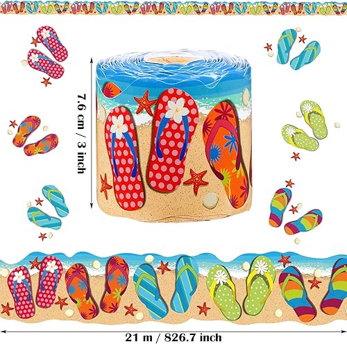 Vista 183 de Panelee Borde inspirador de confeti de 68.9 pies, borde de tablón de anuncios, mariposas, flores, abeja, espacio, inspirador, linda decoración