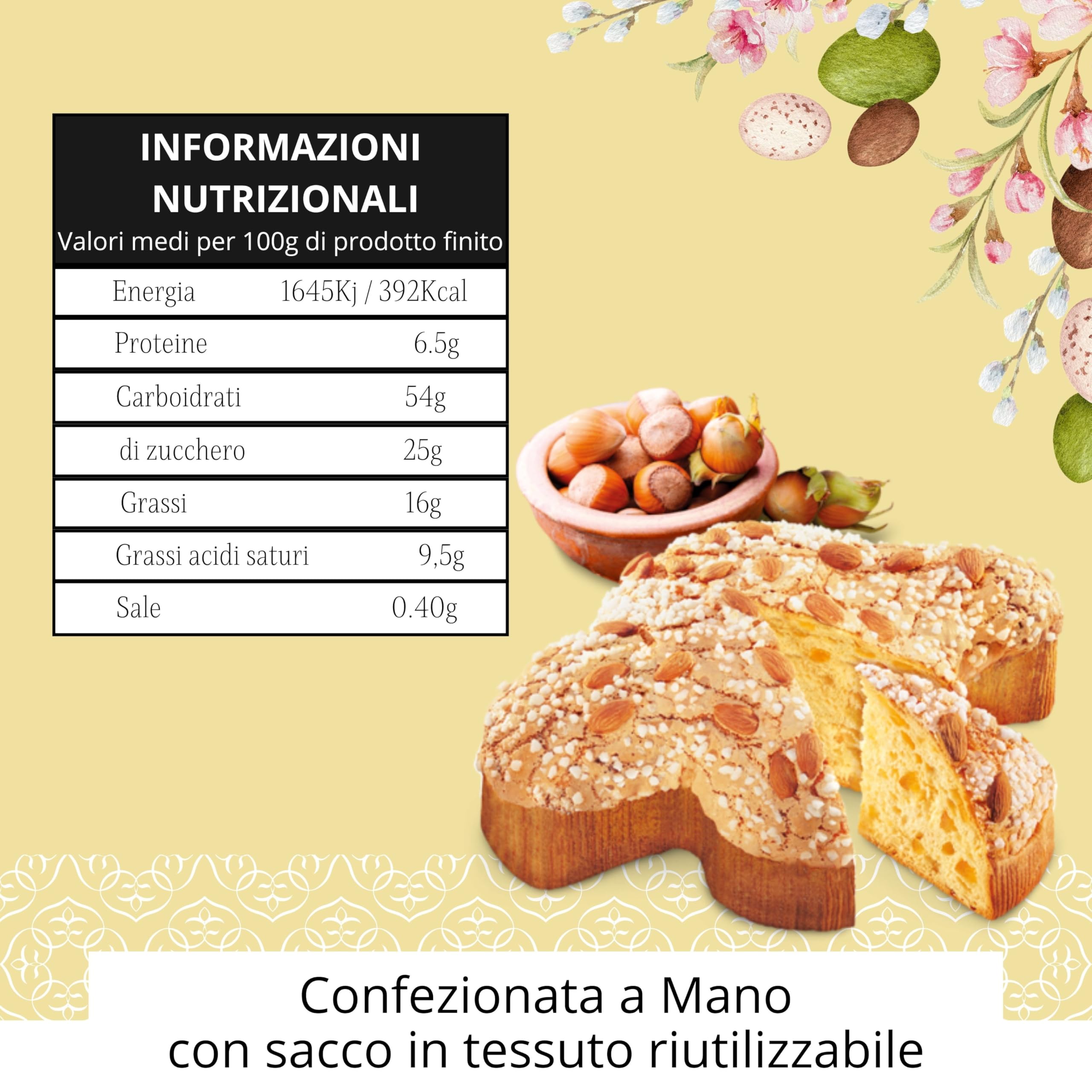 Speciale Italia – Centrotavola Rose Pasquale, Confezione Regalo con Colomba, Uovo di Pasqua e Spumante, Cesto Dolce in Ceramica Italiana Lavorata a Mano