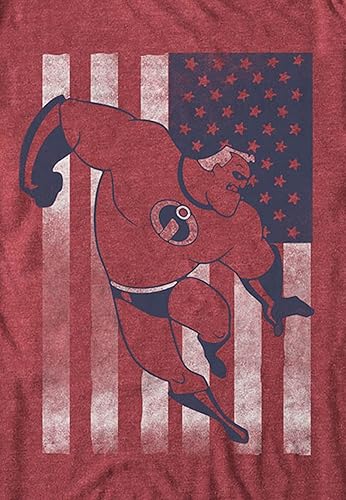 Miniatura 2 de Disney - Camiseta para hombre, diseño de bandera americana