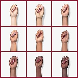 L.A. COLORS Color Craze Nail Polish, Hot Blooded CNP406