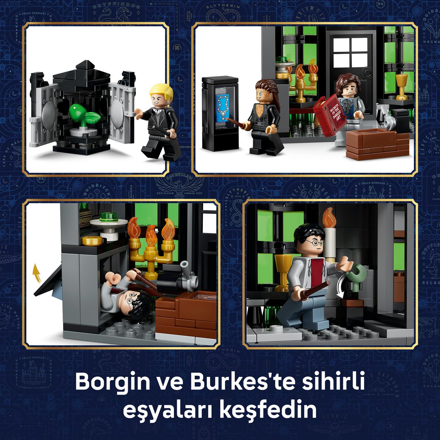 LEGO Harry Potter Knockturn Yolu Büyücü Mağazaları 76471
