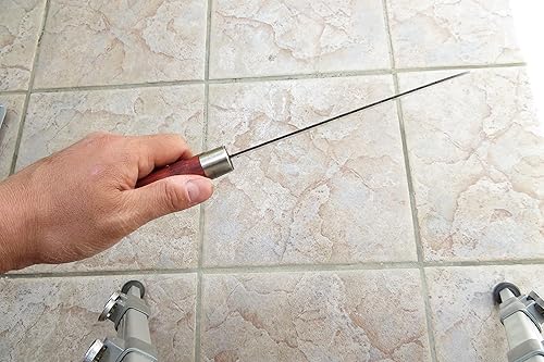 Miniatura 4 de Crudo - Cuchillo de chef japonés Santoku de 7 pulgadas, acero al carbono, forjado