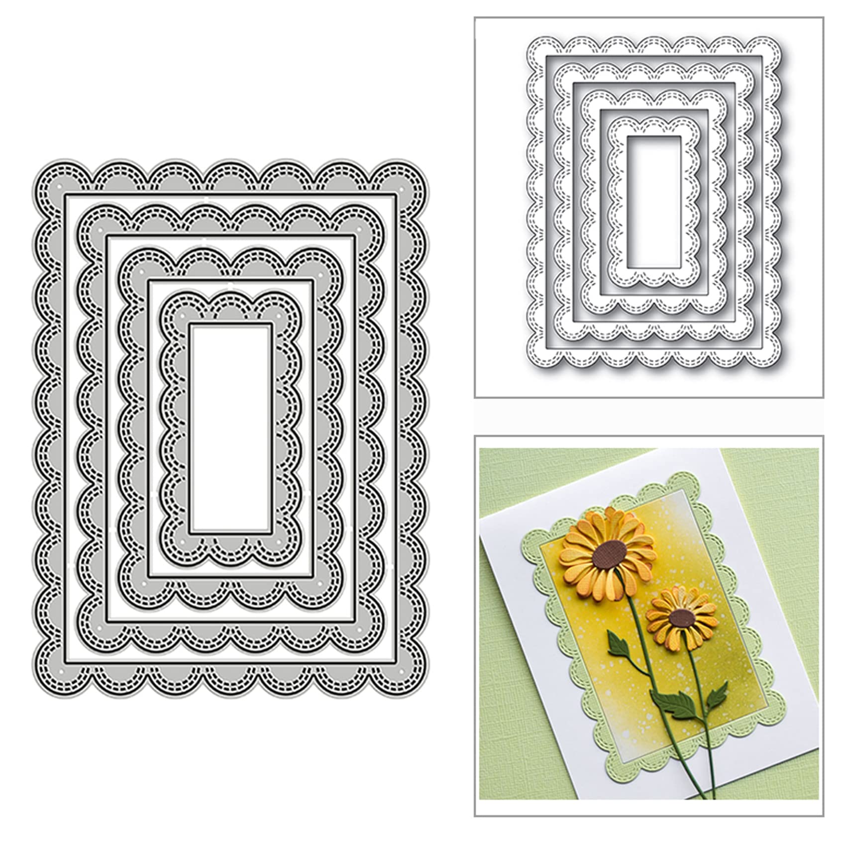 Stampi da taglio in metallo con struttura in legno, stampo da taglio artigianale della carta, stencil di goffratura, stampi per scrapbooking, produzione di carte fai da da ,, tagli di stampi ad albero