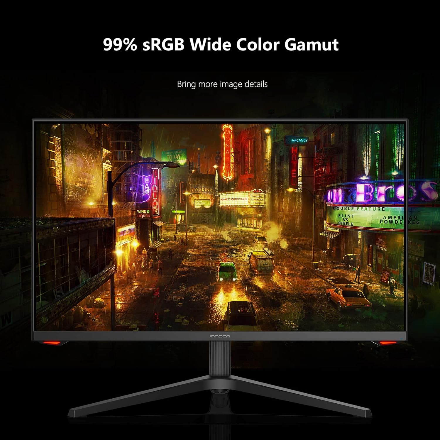 INNOCN 27G1S Monitor Gaming 27 pollici QHD 2560x1440, 240Hz, 1ms, VA, HDR 10, DCI-P3 89%, HDMI2.1, DP1.4, FreeSync, regolazione altezza/inclinazione per PC, Mac, Xbox INNOCN 27G1S Monitor Gaming 27 pollici QHD 2560x1440, 240Hz, 1ms, VA, HDR 10, DCI-P3 89%, HDMI2.1, DP1.4, FreeSync, regolazione altezza/inclinazione per PC, Mac, Xbox