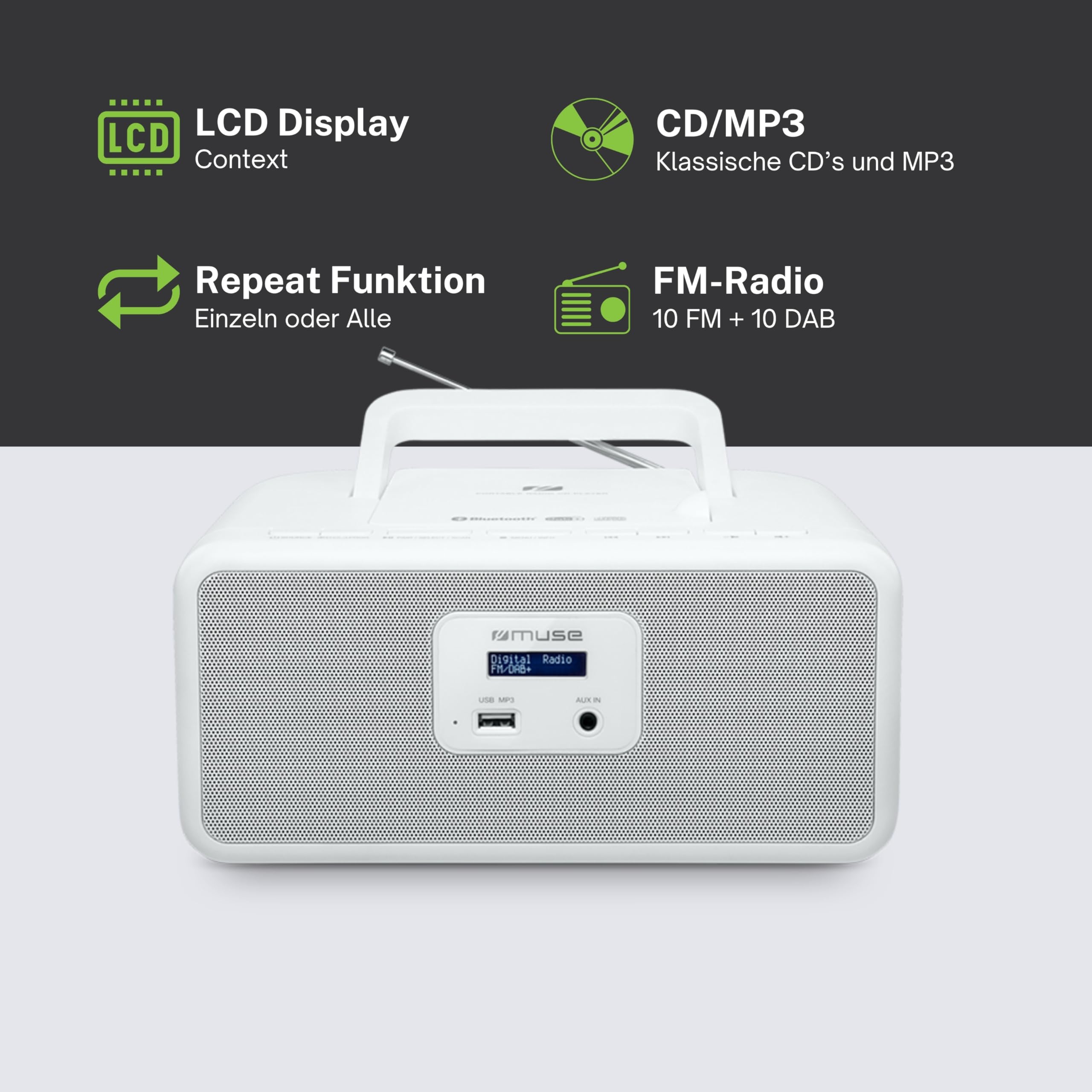 MUSE Radio CD M-32 DBW