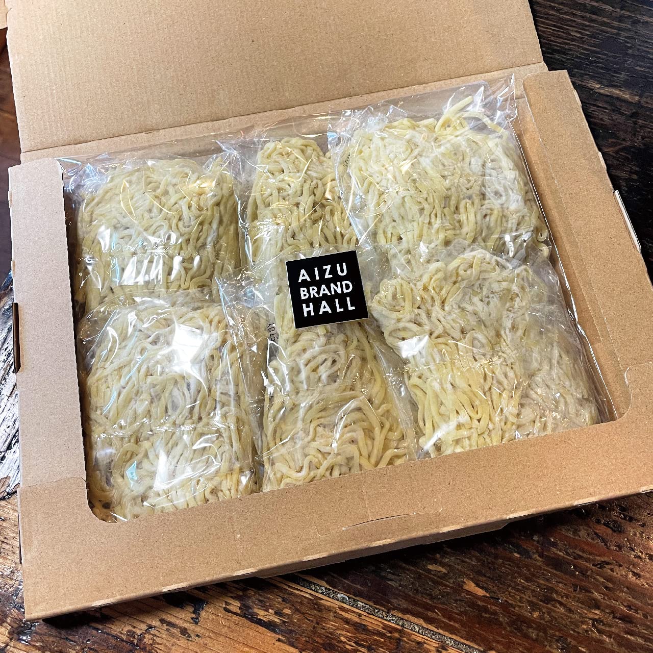 五十嵐製麺 喜多方ラーメン 麺のみ 多加水麺 中太麺 縮れ麺 生ラーメン