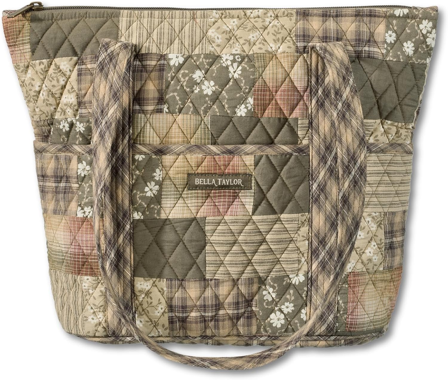 Bella Taylor Stride Tote | Lightweight Quilted Fabric Handbags for Women