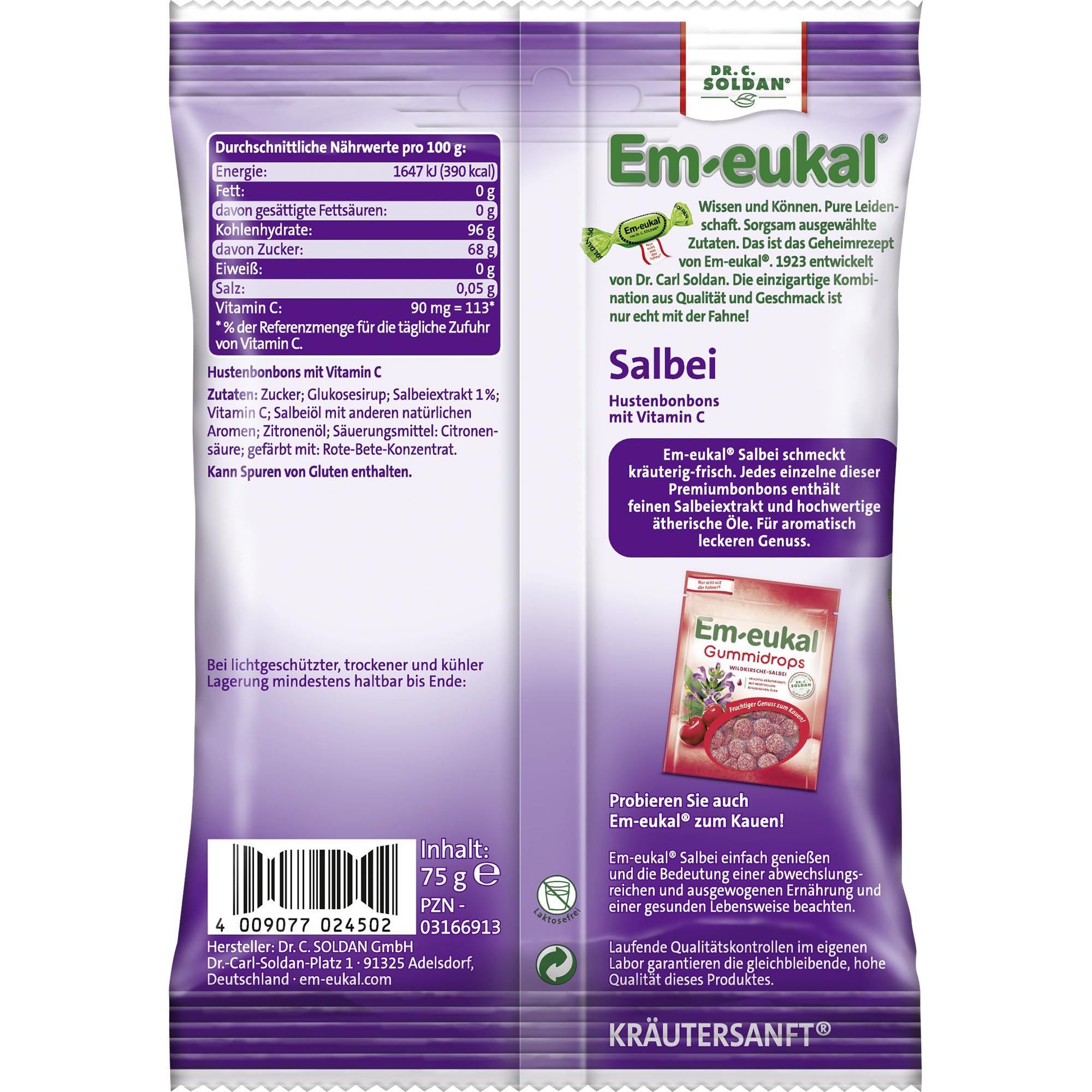 Em-eukal Salbei, 20er Pack (20 x 75 g)