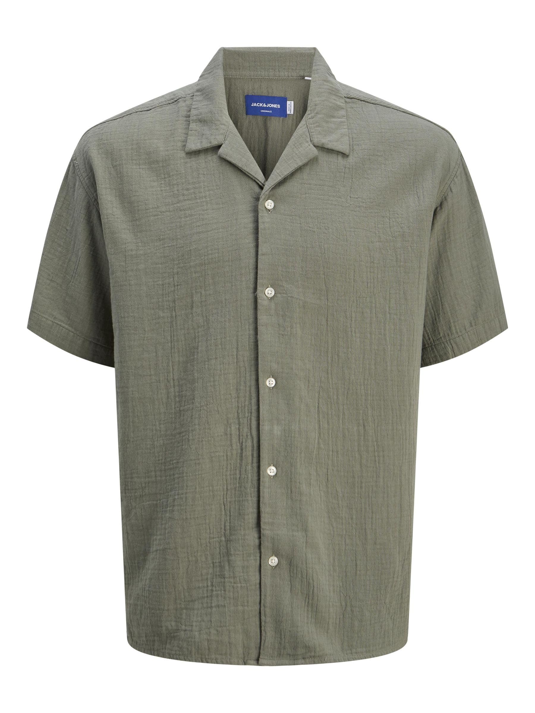 JACK & JONES Male Hawaii-Hemd Relaxed Fit Hawaii-Hemd
