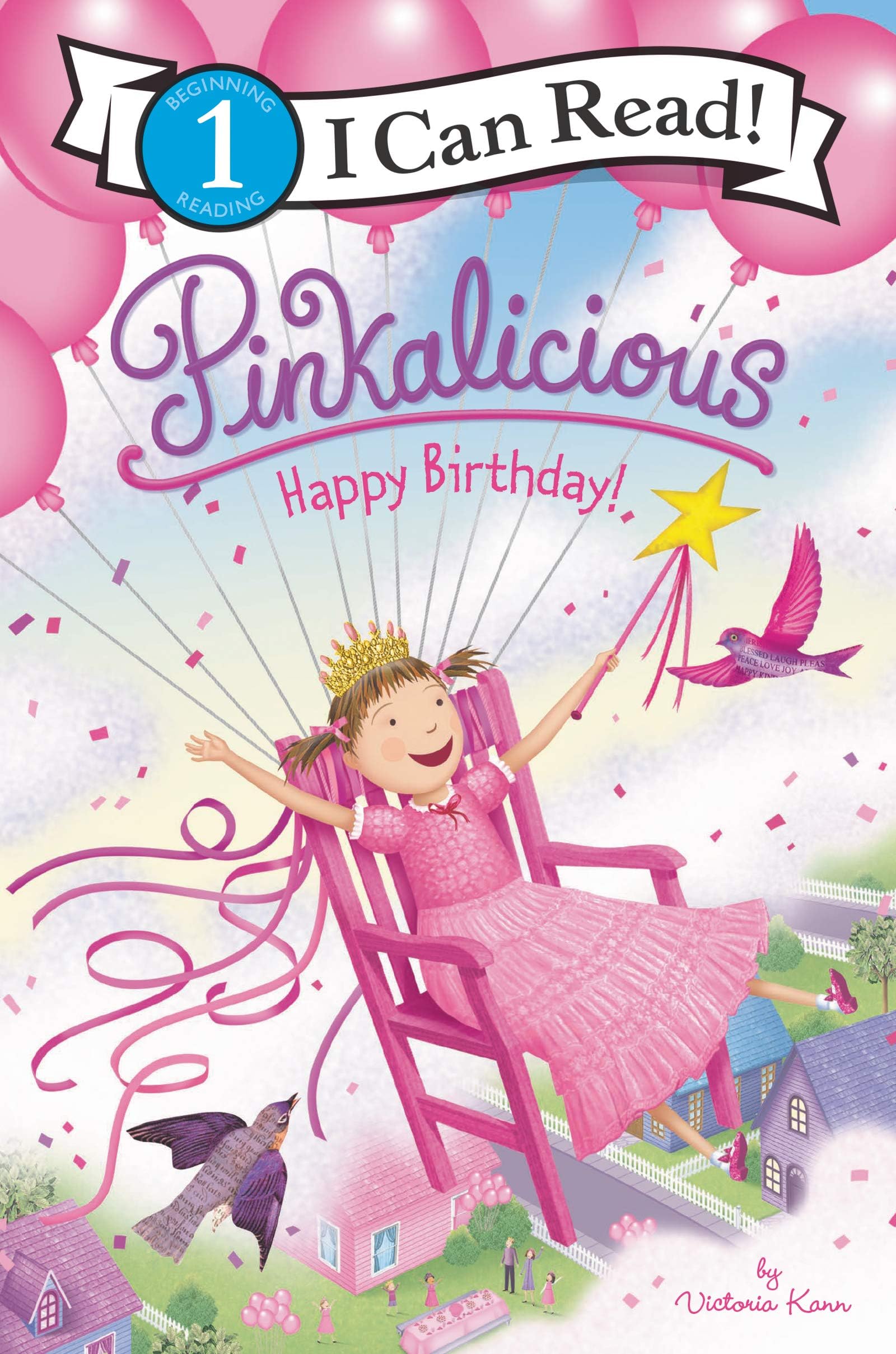 Pinkalicious: Happy Birthday] (I Can Read Level 1) Paperback – 16 February 2021