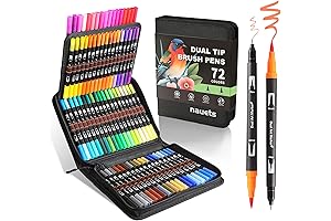 Double Brush Marker Pens 72 Colors: Unlock Limitless Creativity with Vibrant Hues