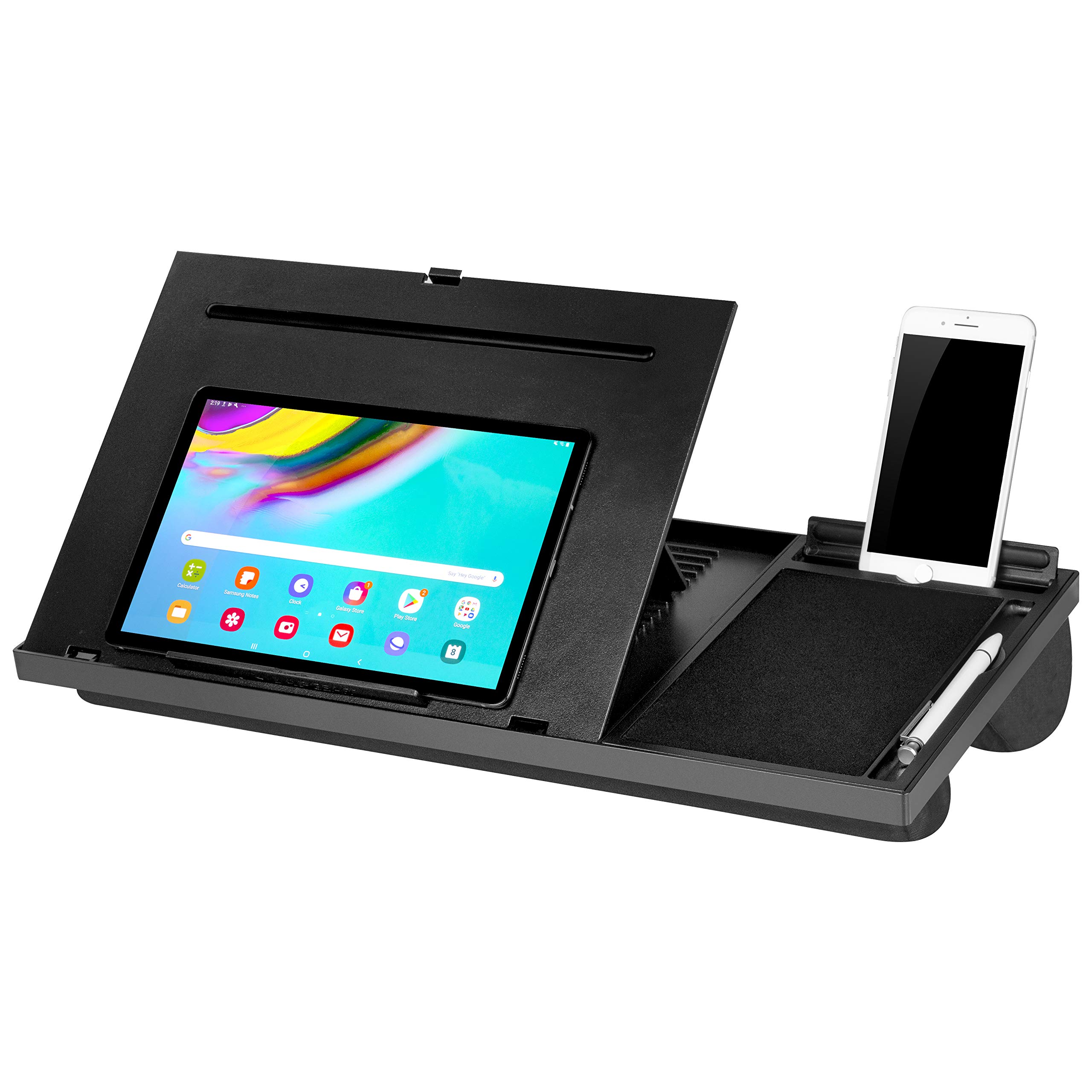 LapGear Ergo Pro Laptop Stand Lap Desk with 20 Adjustable Angles and