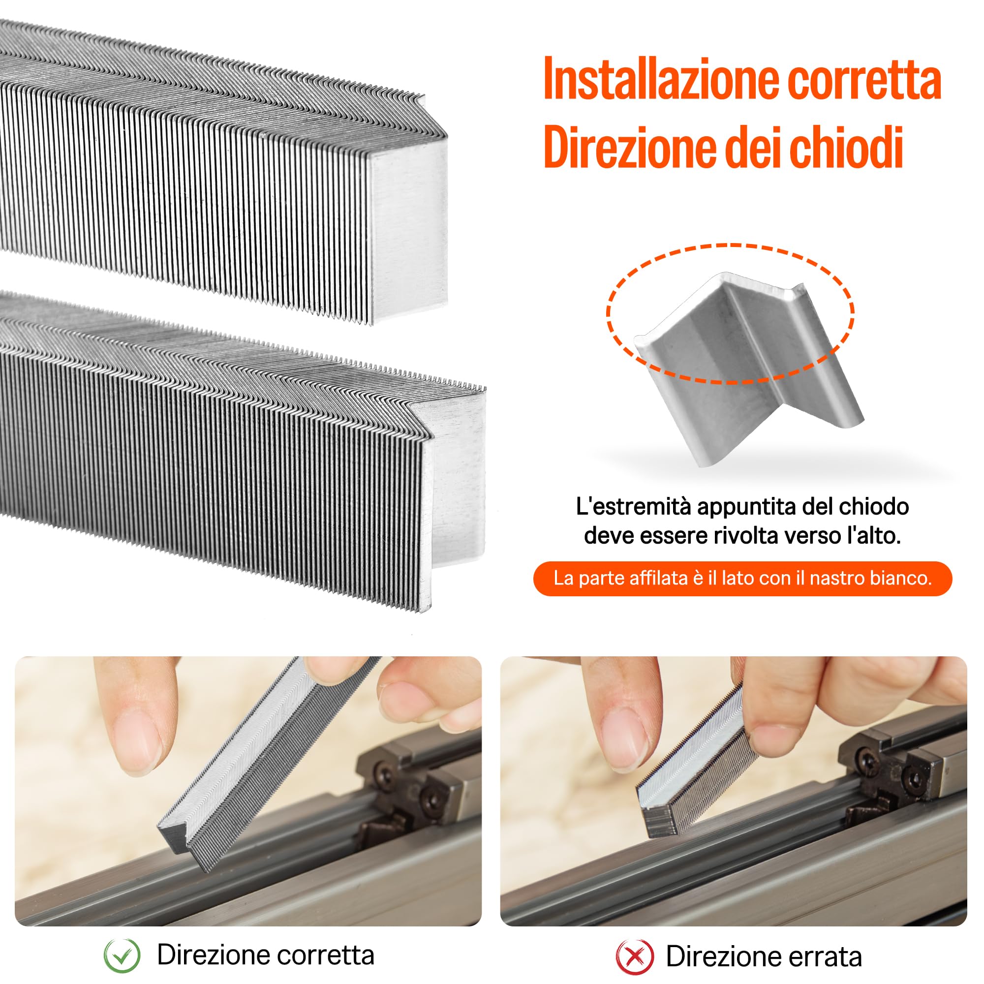 meite V1015B Chiodatrice Pneumatica a V per Cornici, Unisci-Cornici ad Aria Compressa per Cornici da Quadro, Compatibile con Chiodi a V da 7 a 15 mm