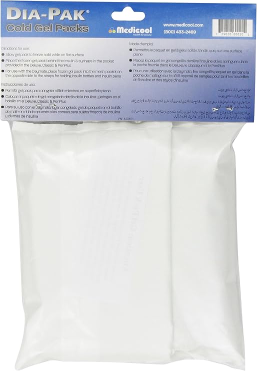 Medicool Dia-Pak Gel Packs, 2 Count