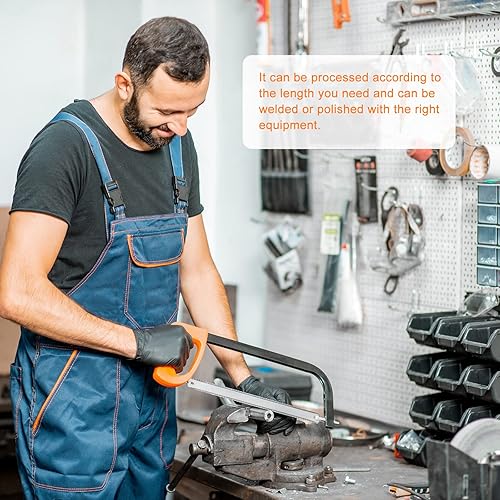 Miniatura 4 de uxcell Tubo redondo de aluminio 6063, 0.591 in OD 0.433 in diámetro interior 3.937 in longitud tubería para proyectos de bricolaje industrial, 3