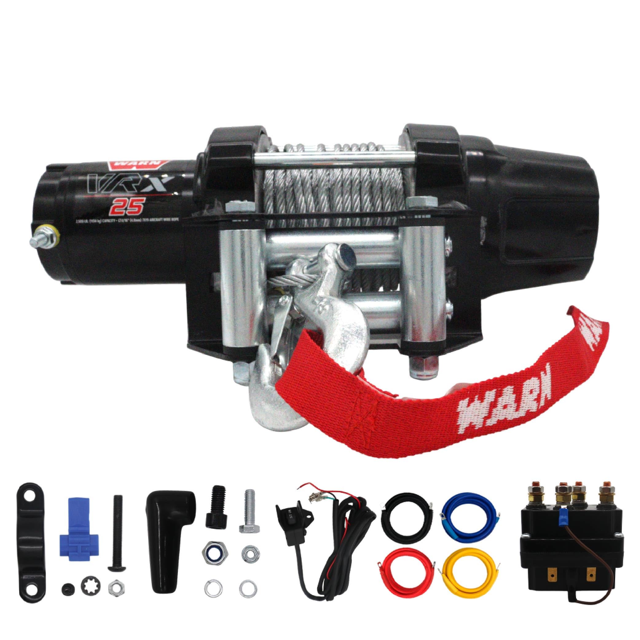 Amazon.com: WARN VRX 25 Powersport Winch – 2,500 lb Line Pull