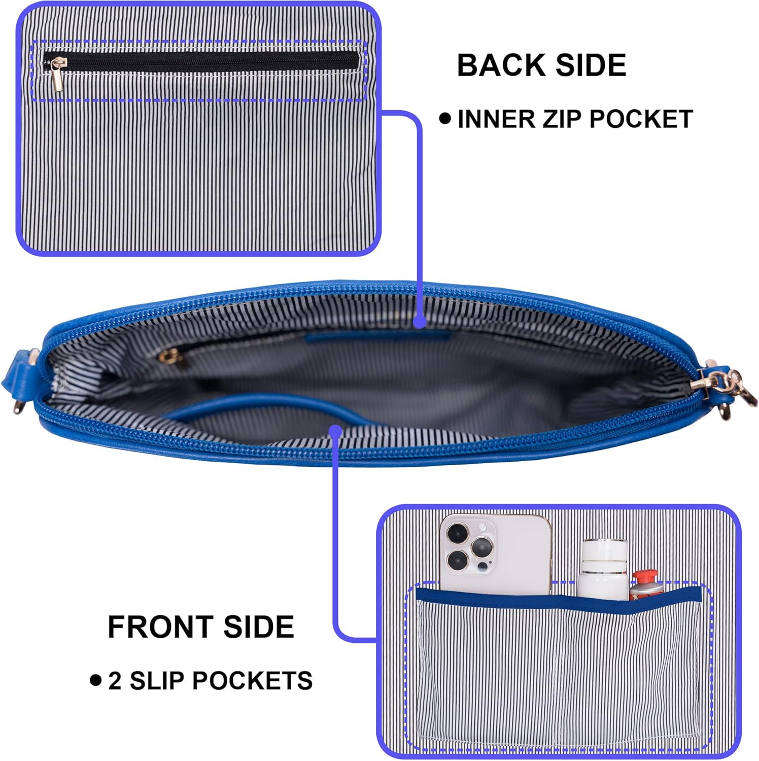 Solene Womens Lightweight Medium Crossbody Purse with Tassel, Perfect Size Crossbody Bags for Daily Use, travel - Image 7