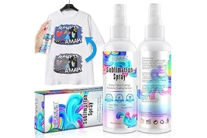 Upgrade Sublimation Spray, Sublimation Coating Spray for Cotton, T-Shirts,Polyester, Cartons, Canvas Provides...