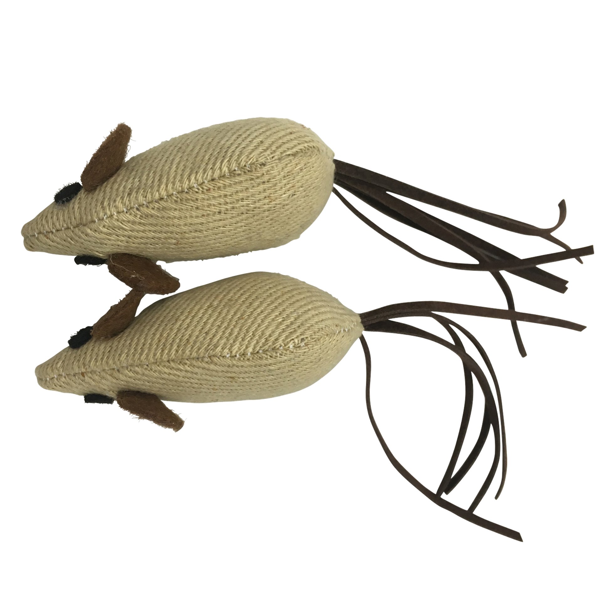 CODICO Pack of 2 Mouse Toys for Cats