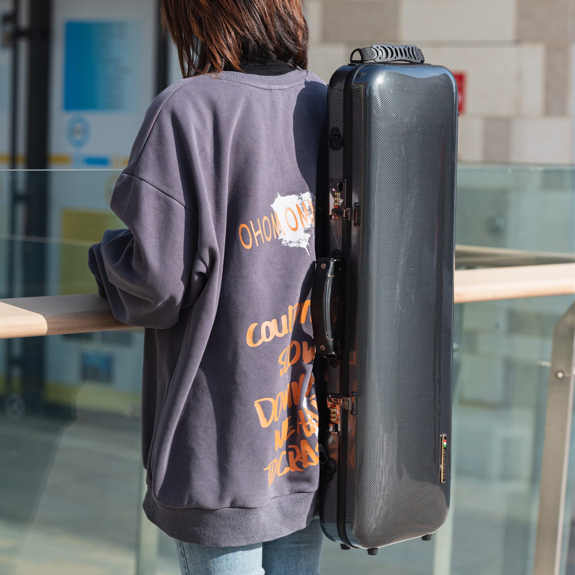 Amazon.com: Christina 4/4 Full Size Violin case High-Strength