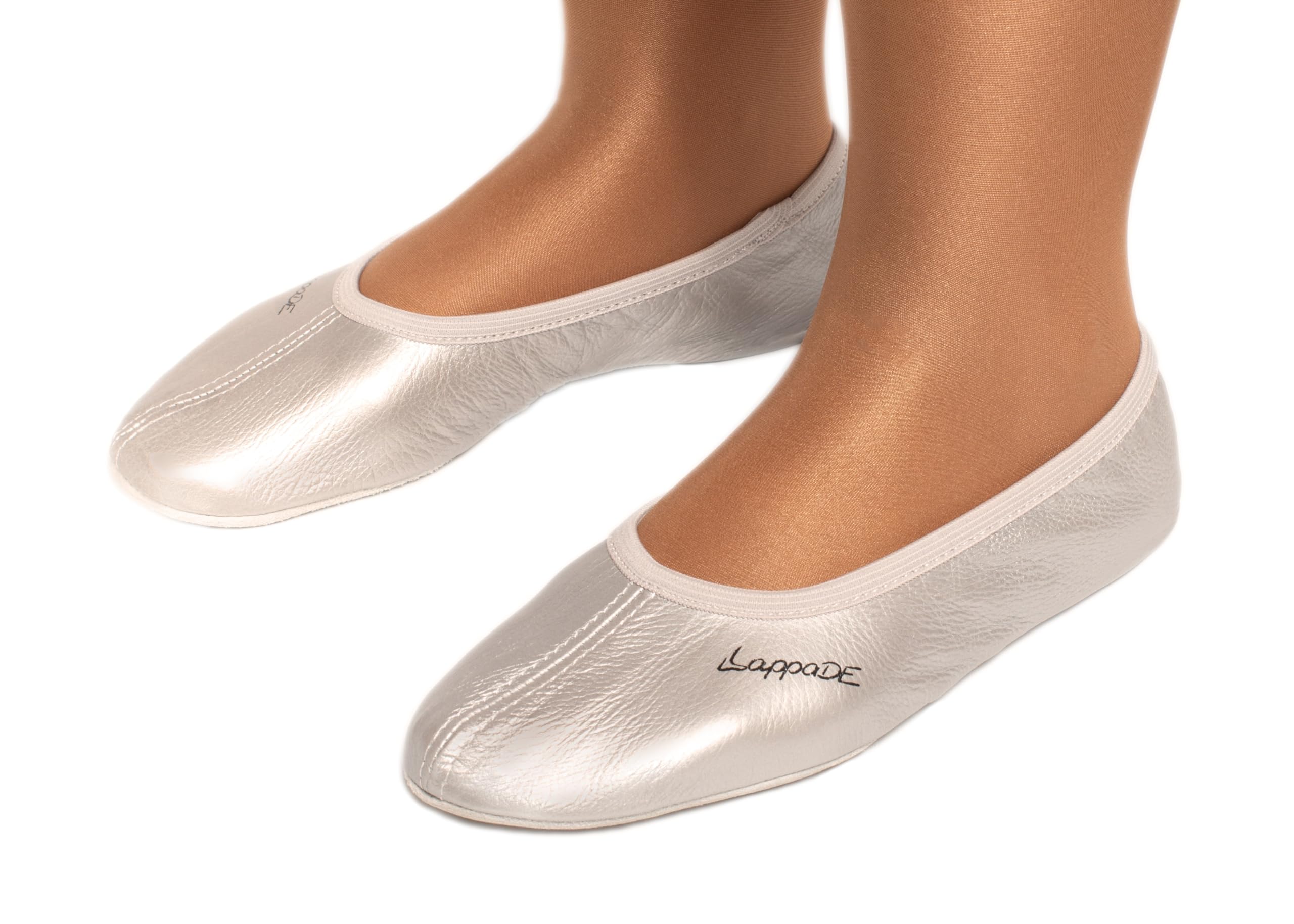 Lappade Noir, Blanc, Bleu Jeans, Rose, Violet, Rouge Chaussures de Gymnastique, Chaussons, Chaussons de Gymnastique avec Semelle en Cuir Taille 22-46