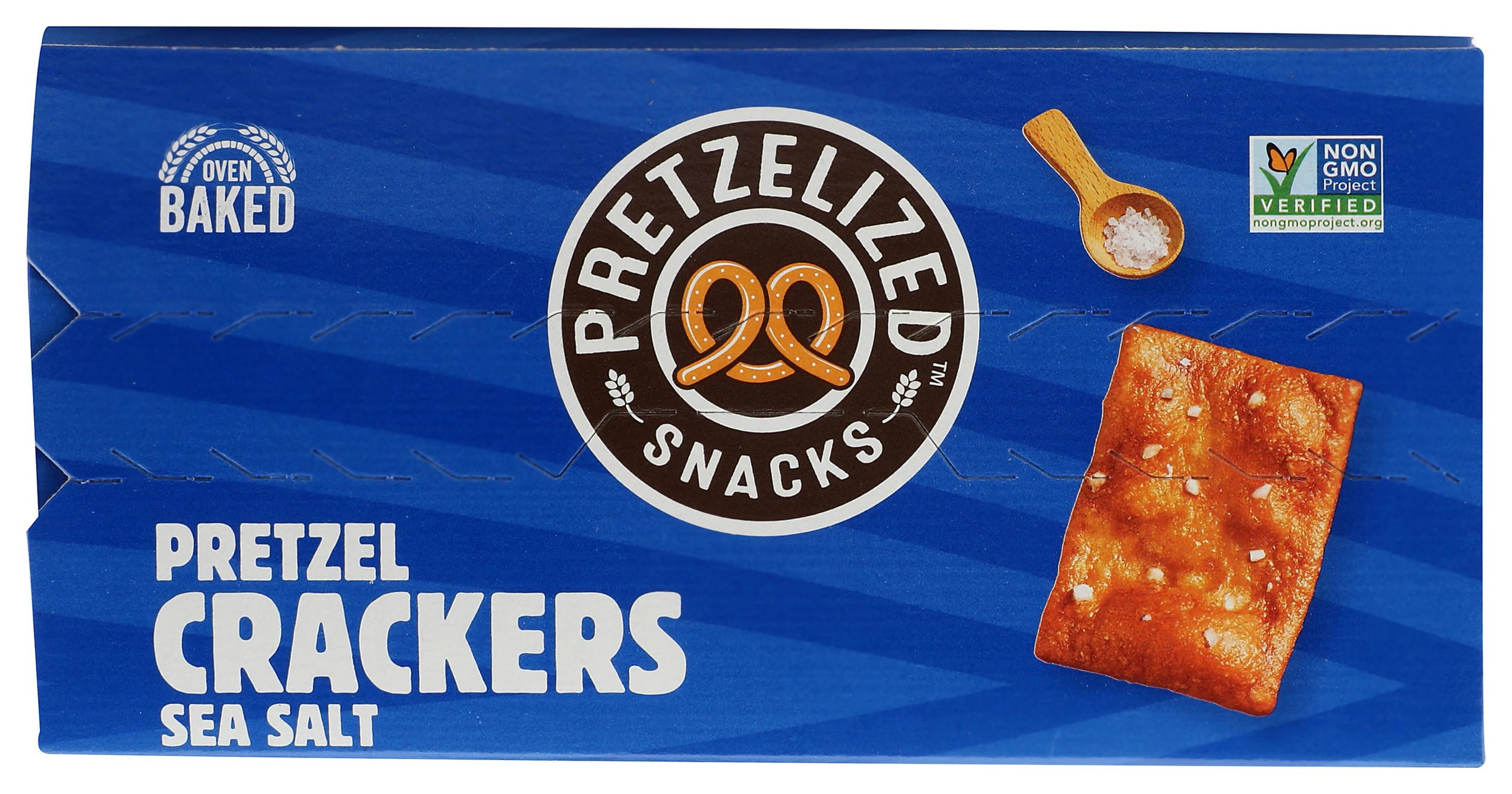 Pretzelized, Sea Salt Pretzel Crackers, 6.5 Ounce thumbnail 3
