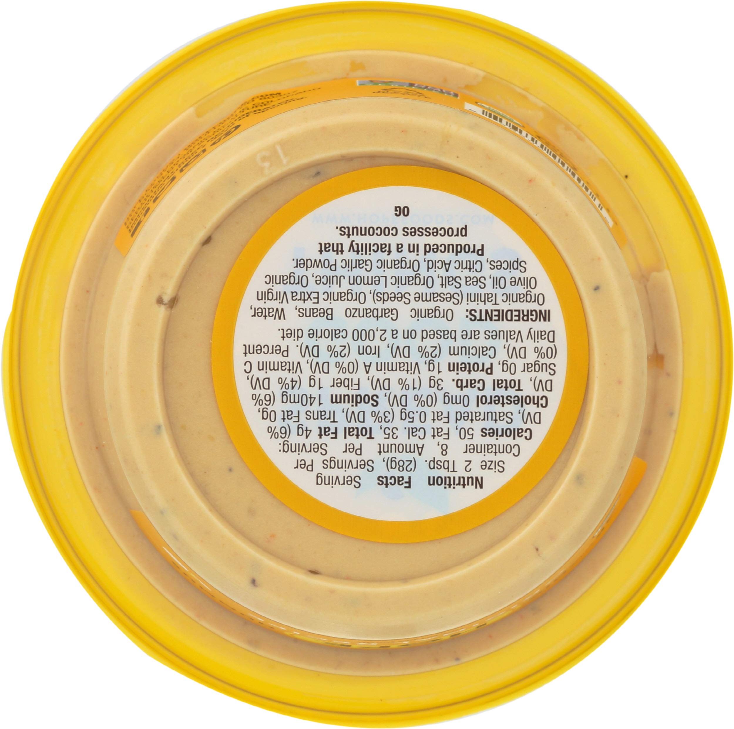 Hope Foods Organic Original Hummus, 8 Ounce | Grocery Pickup