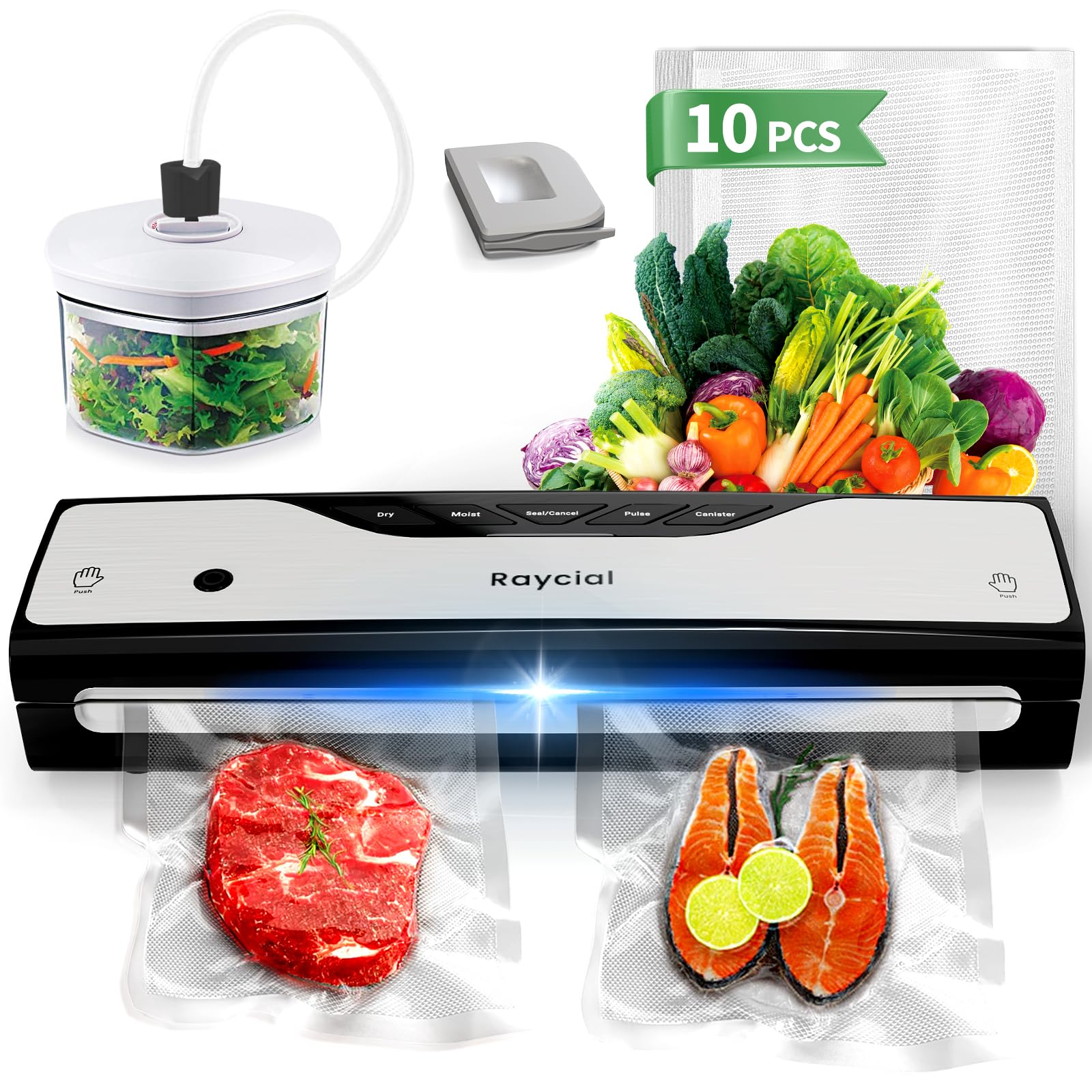 Royal Caterng Vakuumerer Vakuumerer Abs Vakuumergerät Enschweßgerät Vakuummaschne 165 W 32 165w