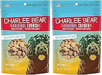 Vista 76 de Charlee Bear - Premios Original Crunch naturales para perro, hecho en los Estados Unidos, golosinas bajas en calorías para entrenar o premiar.
