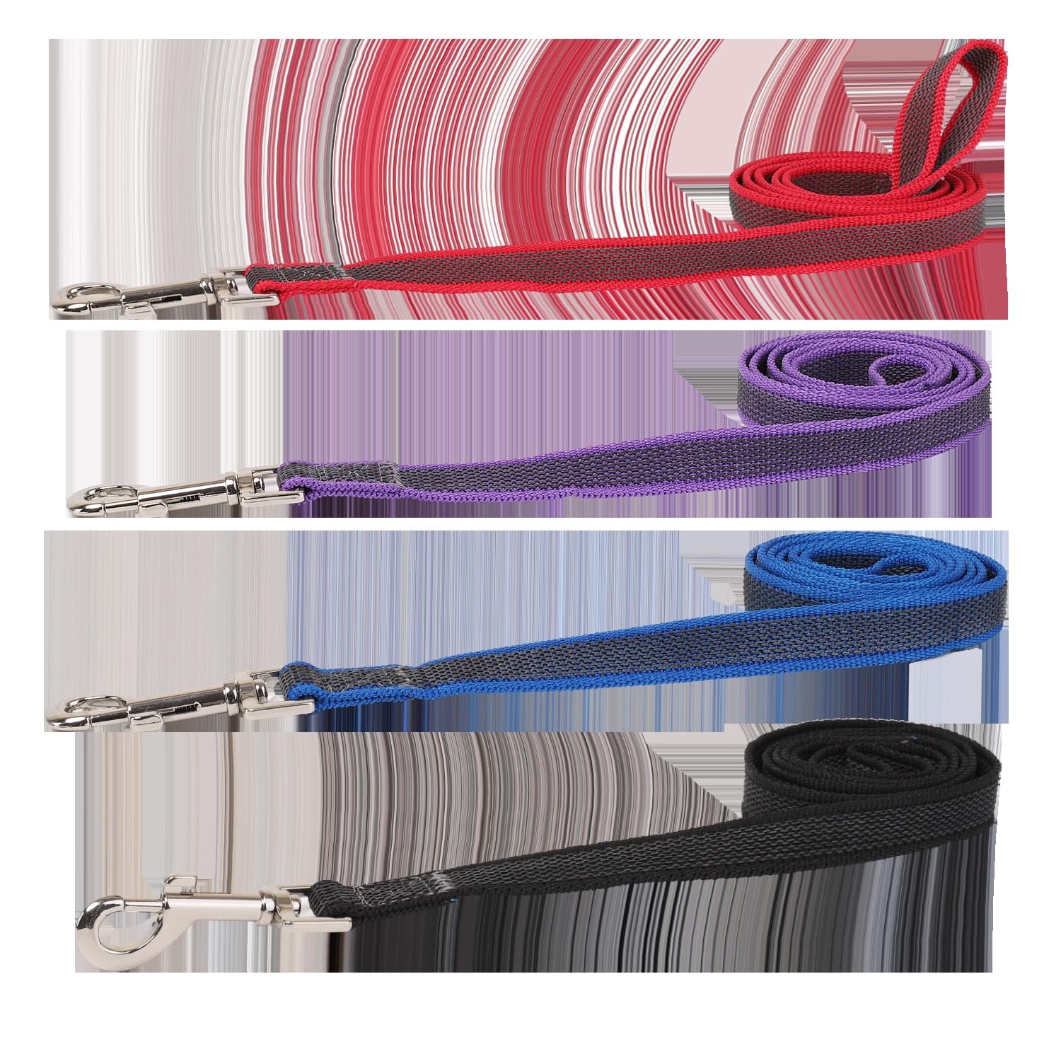 Non-Slip Dog Leash, High Strength, Durable Material, Comfortable Grip, Ideal for Walking and Dog Training.