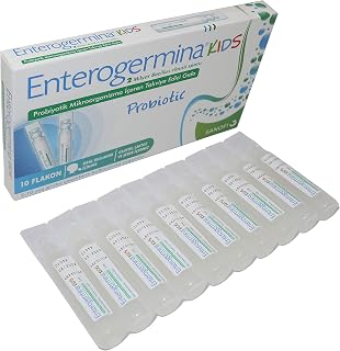 Enterogermina Kids 20 Vials In Each Pack Bacillus Clausii Probiotic 2 Billion Cfu 5ml For Kids 2 Pack