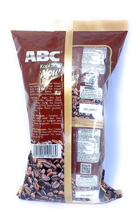 Amazon Com Kopi Abc Susu Now Instant Coffee 10 Ct 280 Gram Grocery Gourmet Food Amazon Com Kopi Abc Susu Now Instant Coffee 10 Ct 280 Gram Grocery Gourmet Food