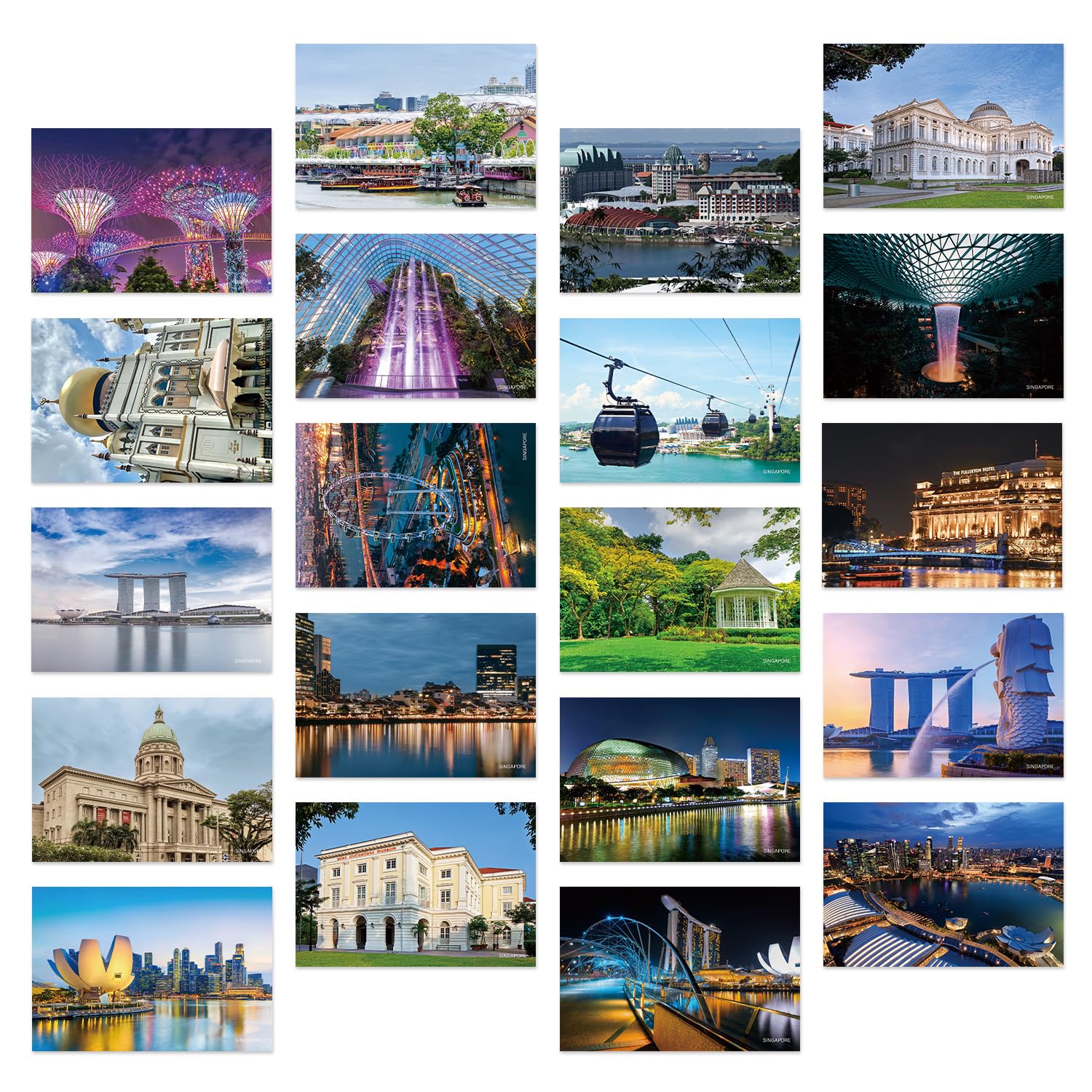 その他 scenery post cards of singapore Amazon.com : Dear Mapper Vintage Singapore Landscape