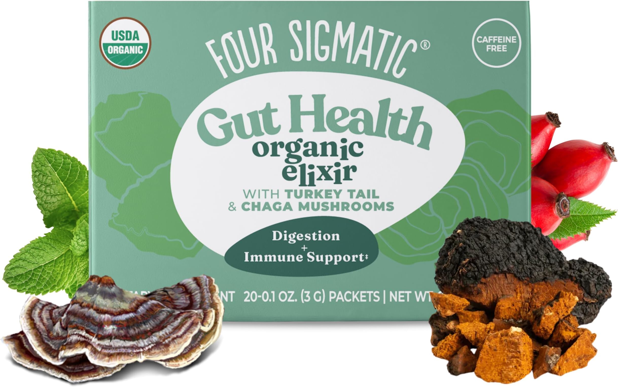 Chaga Mushroom Elixir Mix 20 Packet(S) 146606
