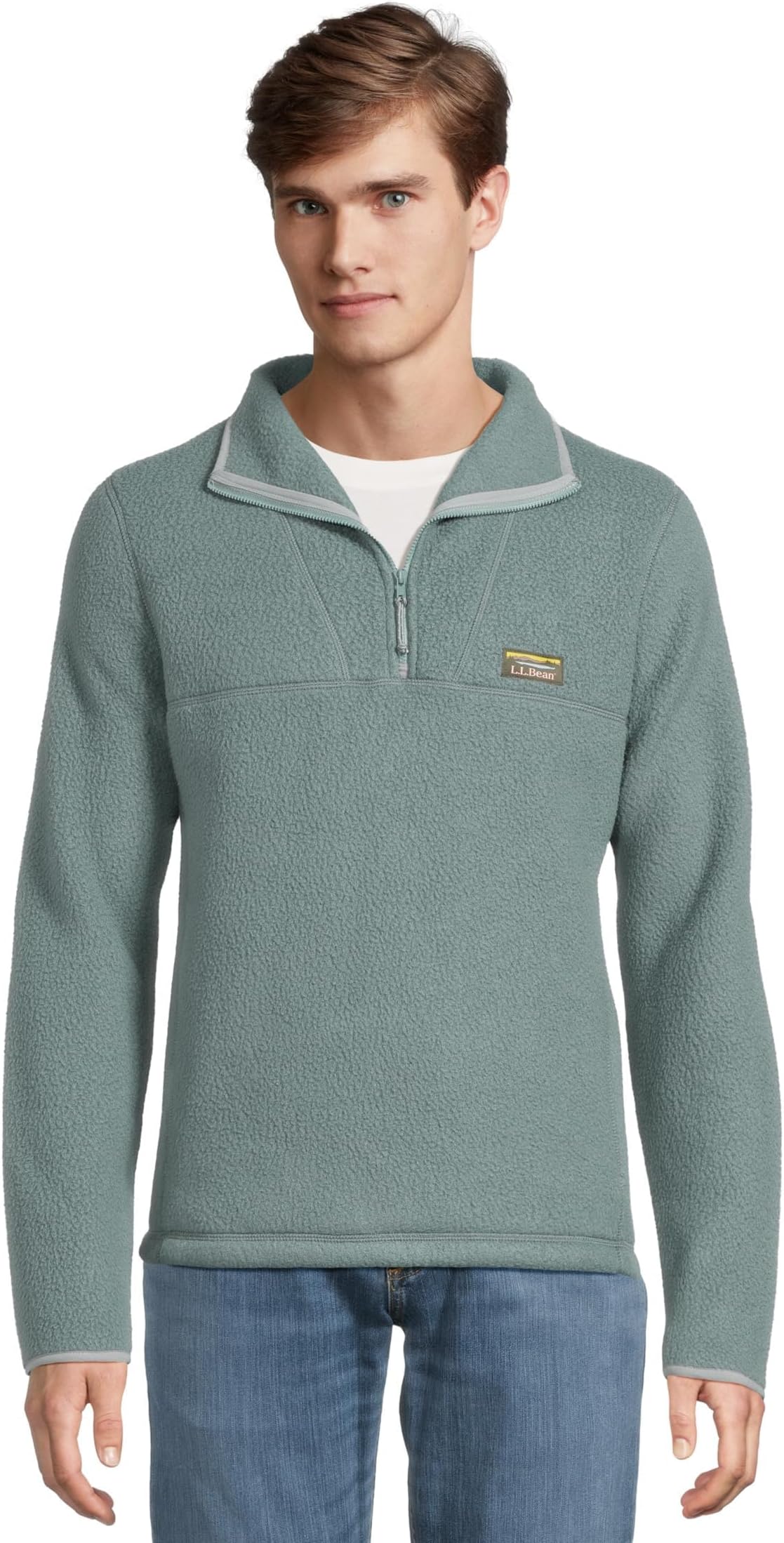 L.L.Bean mens Katahdin Fleece Pullover Regular